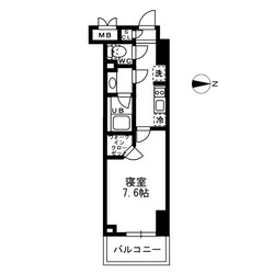 レジディア亀戸の物件間取画像